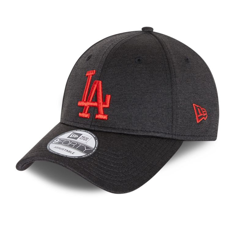 Gorras New Era 9forty Grises - LA Dodgers Shadow Tech Dark 97685ADGL